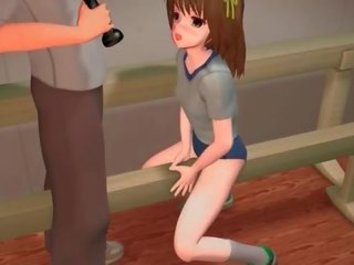 Hentai hentai student fucked with a baseball bat