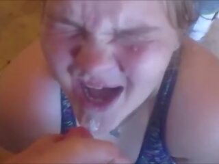 Cum Facials compilation on desperate sexually aroused teens huge loads hitting&comma; mouth&comma; up the nose&comma; eyes and hair