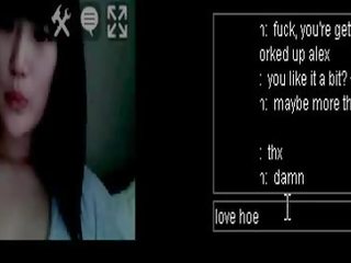 Malu korea remaja mendapat nakal di stickam