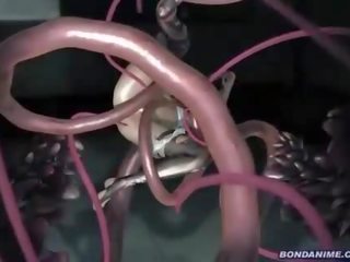 Raging 3d tentacles slog en älskling otäck