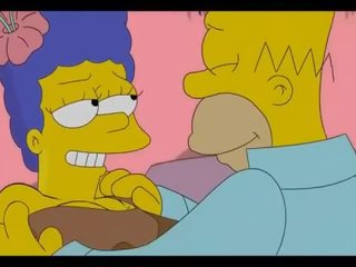 Simpsons ххх кіно homer трахає marge
