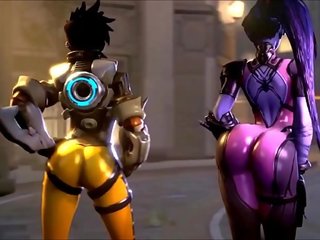 Overwatch je oversexxed tracer vs widowmaker kořist madness