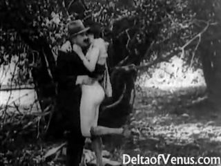 Pisse: antique xxx vidéo 1915 - une gratuit tour